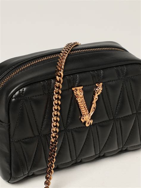 versace bag shoulder|versace shoulder bag women's.